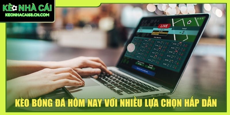 Kèo bóng đá hôm nay với nhiều lựa chọn hấp dẫn