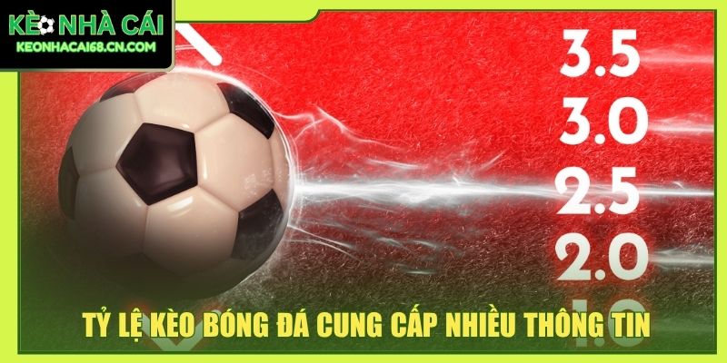 Tỷ Lệ Kèo Bóng Đá: Kinh Nghiệm Đọc Từ Cơ Bản Đến Cao 2 Tỷ lệ kèo bóng đá cung cấp nhiều thông tin quan trọng